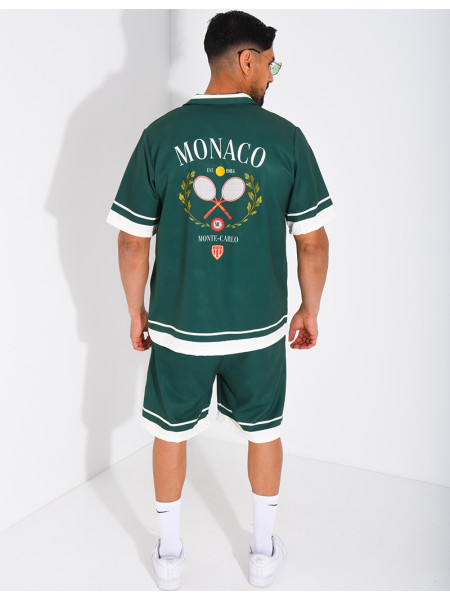 Ensemble short et chemise "Monaco"
