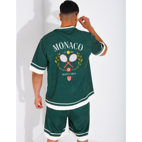Ensemble short et chemise "Monaco"