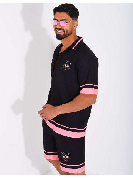 Ensemble short et chemise "Monaco"