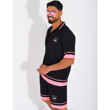 Ensemble short et chemise "Monaco"
