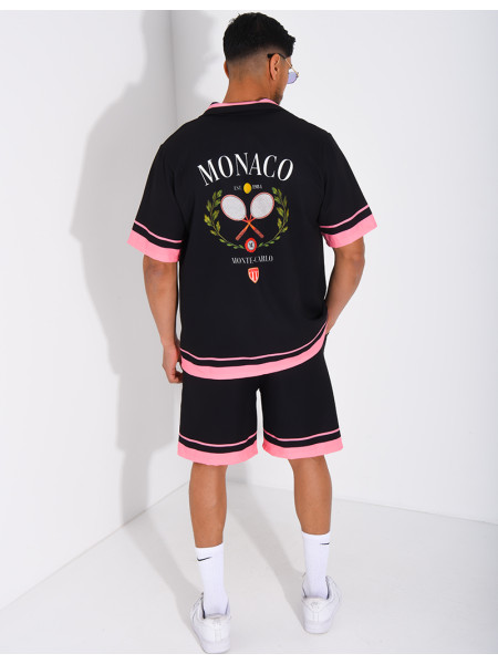 Ensemble short et chemise "Monaco"