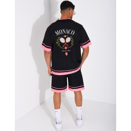 Ensemble short et chemise "Monaco"