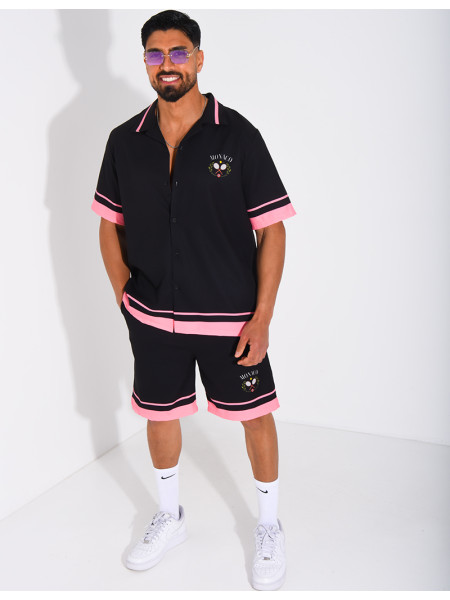 Ensemble short et chemise "Monaco"