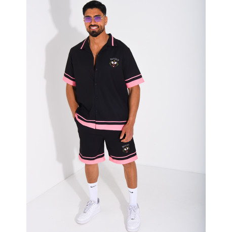 Ensemble short et chemise "Monaco"