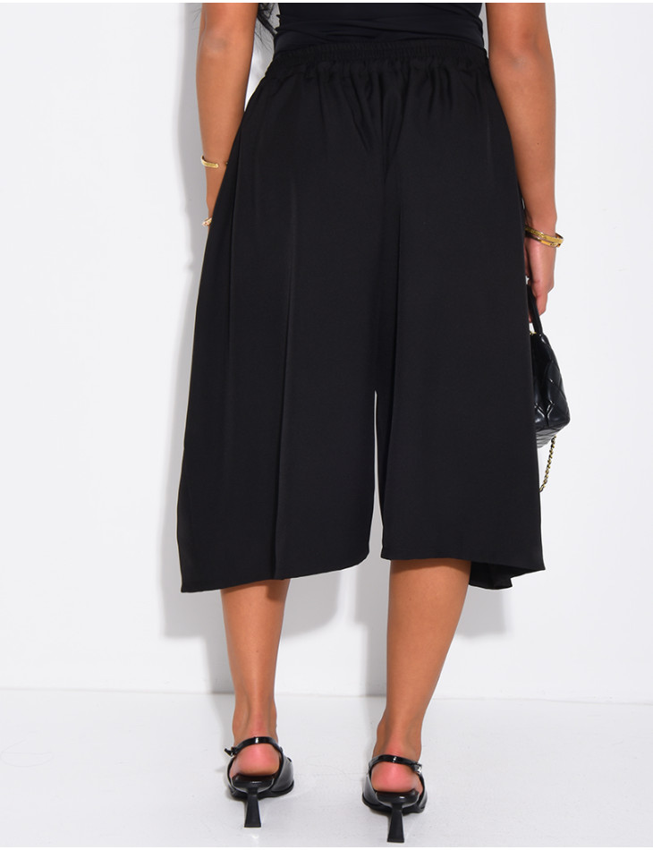 Bermudashorts im Tailored-Look mit weitem Schnitt und Puff-Effekt