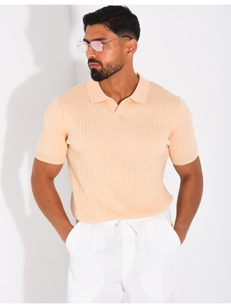 Polo côtelé