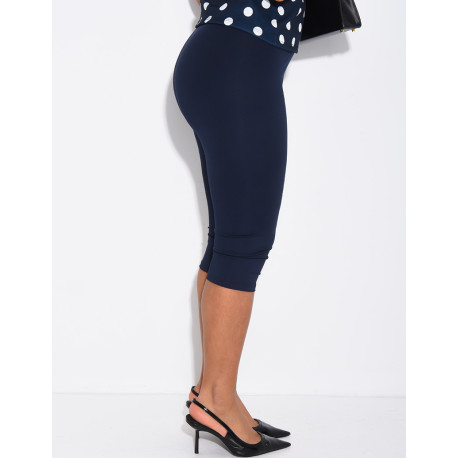 Capri-Leggings aus Stretchstoff