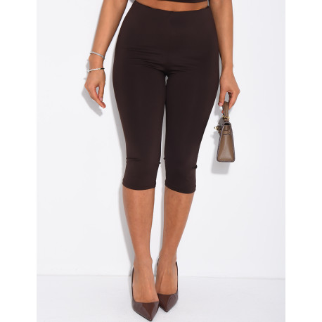 Capri-Leggings aus Stretchstoff