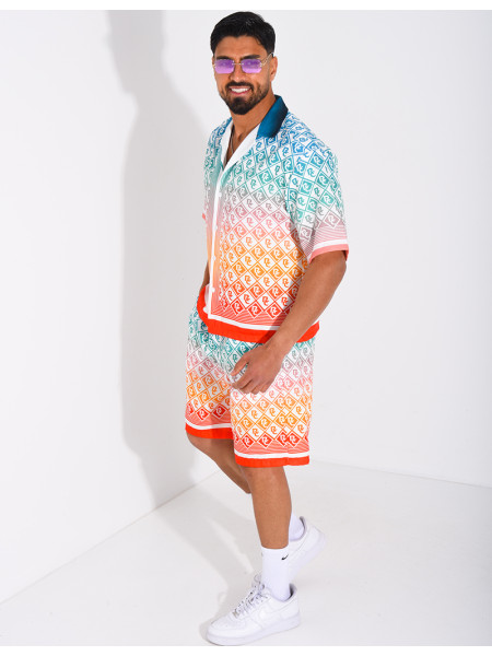 Ensemble short et chemise "RC"