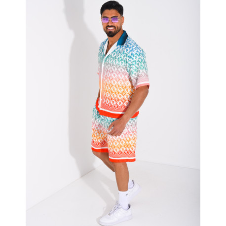 Ensemble short et chemise "RC"