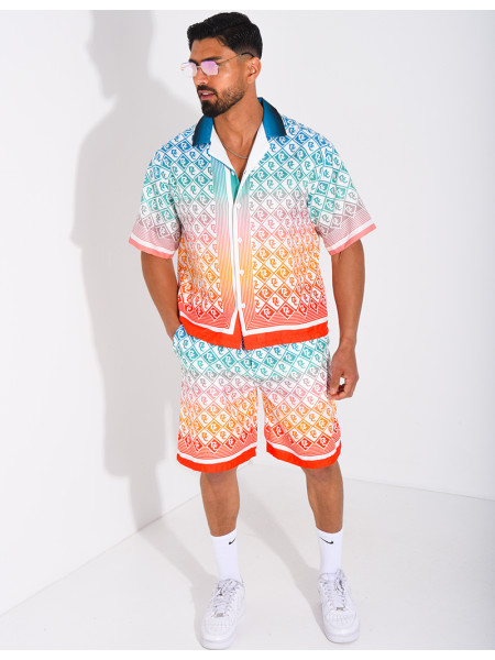 Ensemble short et chemise "RC"