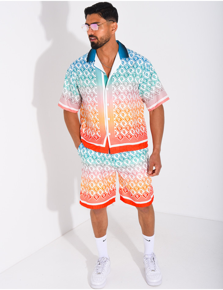 Ensemble short et chemise "RC"