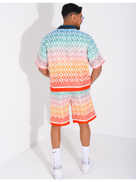 Ensemble short et chemise "RC"