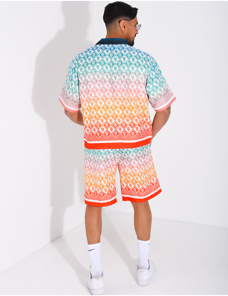 Ensemble short et chemise "RC"