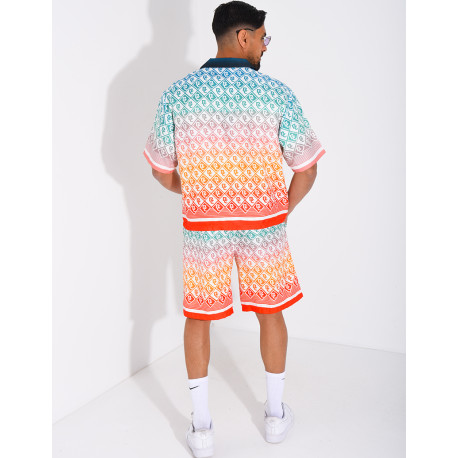 Ensemble short et chemise "RC"