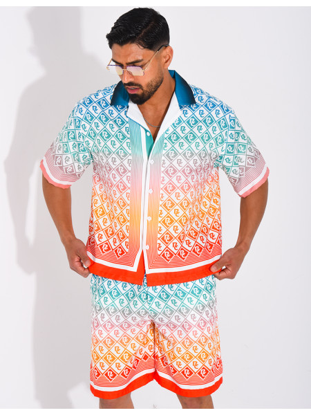 Ensemble short et chemise "RC"