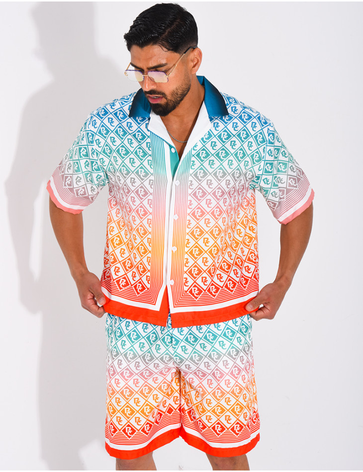 Ensemble short et chemise "RC"