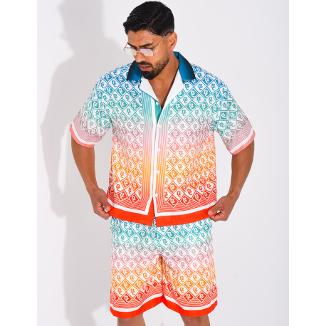 Ensemble short et chemise "RC"