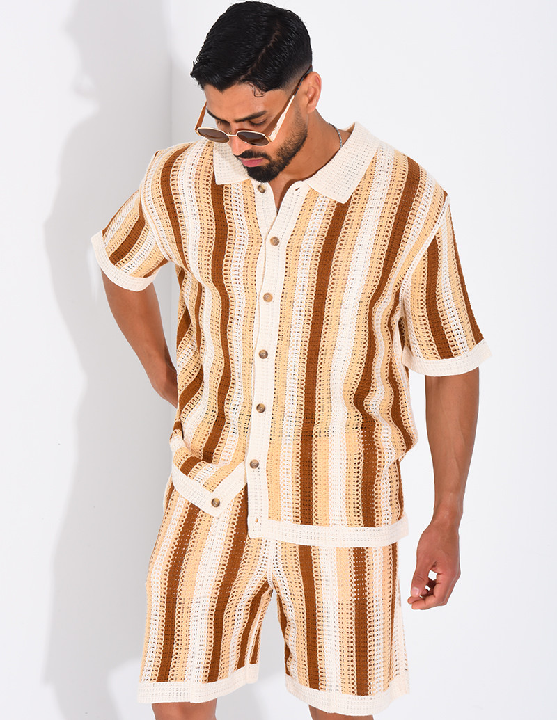 A set comprising openwork...