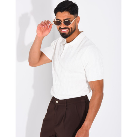 Kurzärmeliges Polohemd