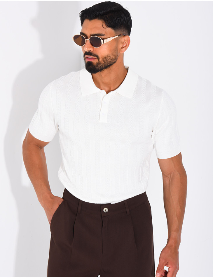 Kurzärmeliges Polohemd