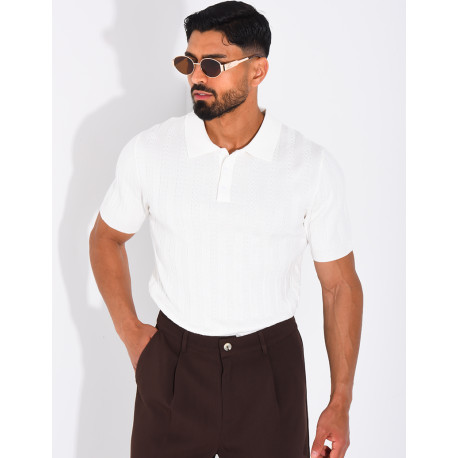 Kurzärmeliges Polohemd