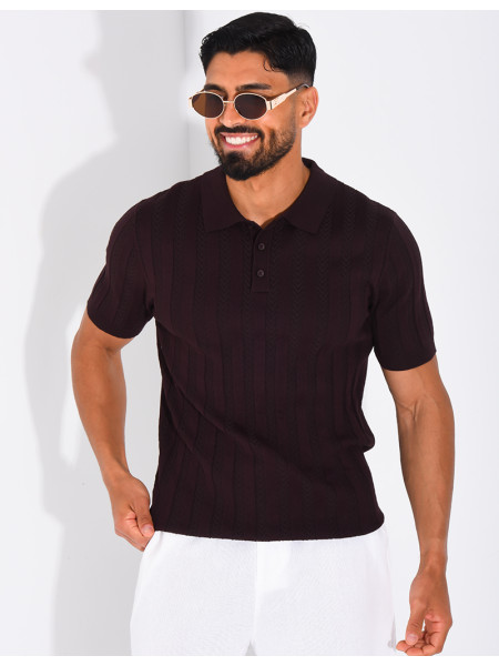 Kurzärmeliges Polohemd