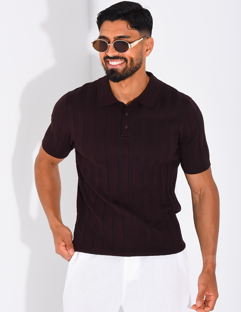 Kurzärmeliges Polohemd