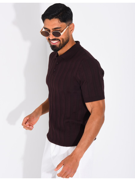 Kurzärmeliges Polohemd