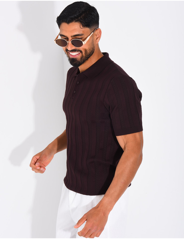 Kurzärmeliges Polohemd