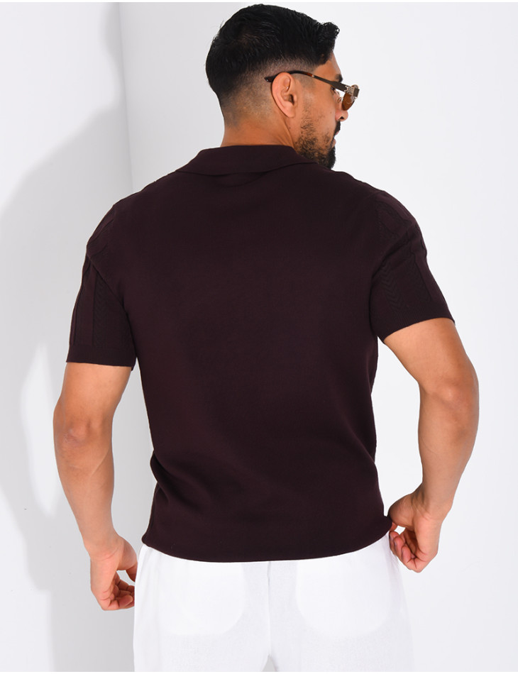 Kurzärmeliges Polohemd