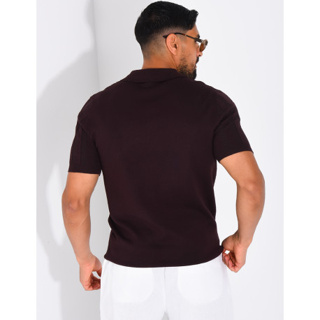 Kurzärmeliges Polohemd