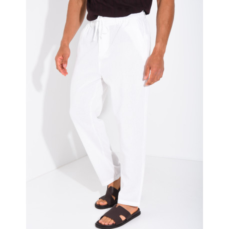Pantalon en lin Homme