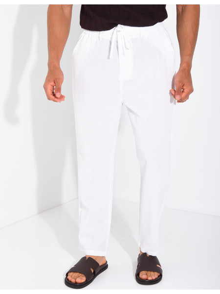 Pantalon en lin Homme