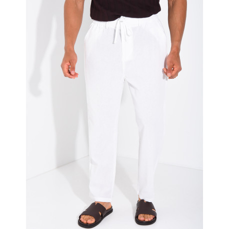 Pantalon en lin Homme