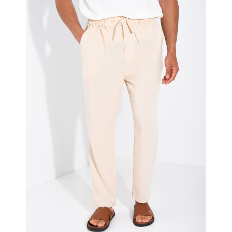Pantalon en lin Homme