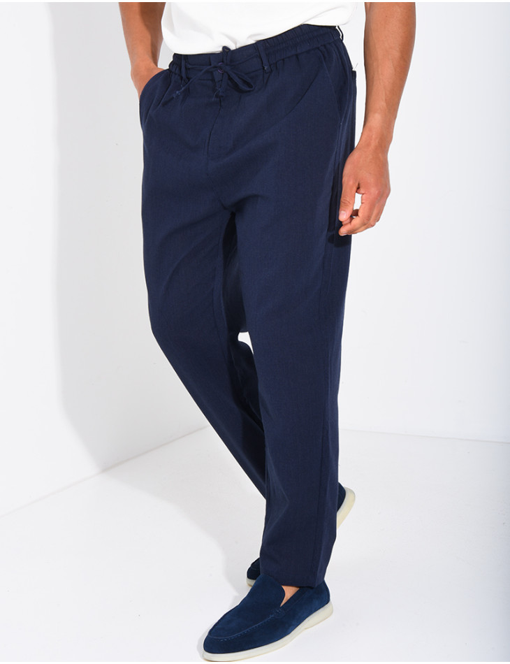 Pantalon en lin Homme