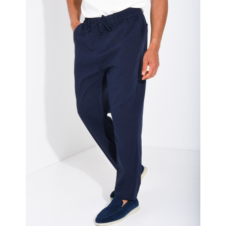 Pantalon en lin Homme