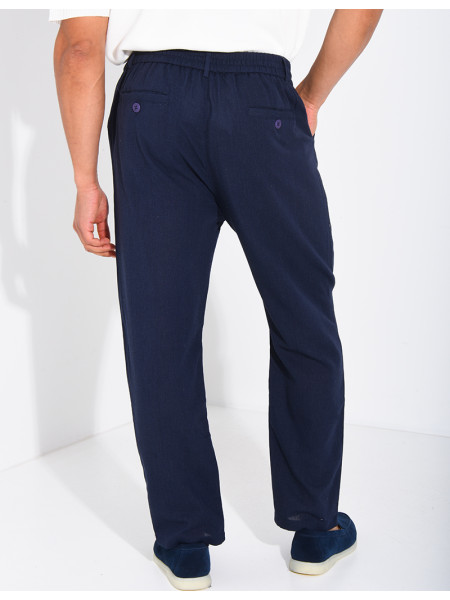 Pantalon en lin Homme