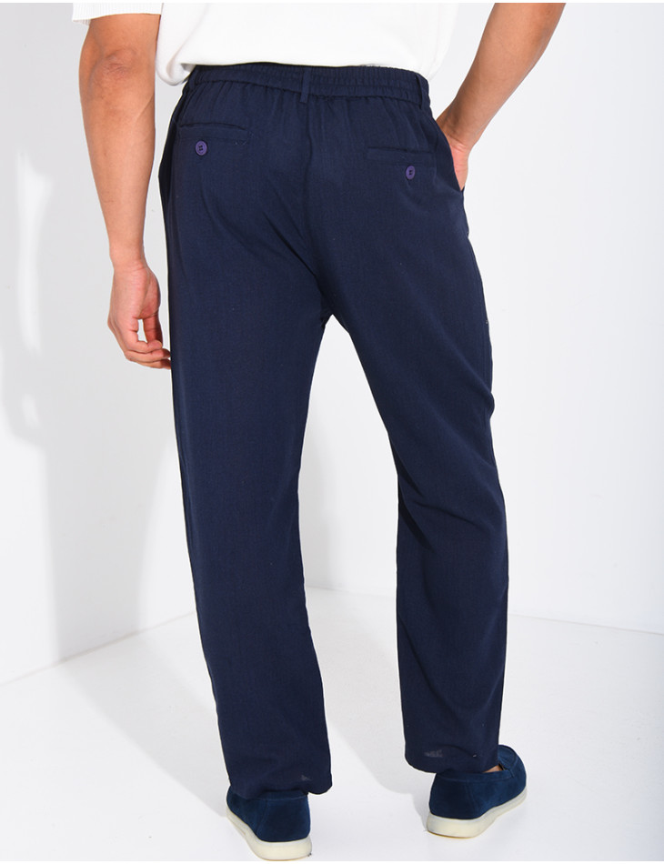 Pantalon en lin Homme