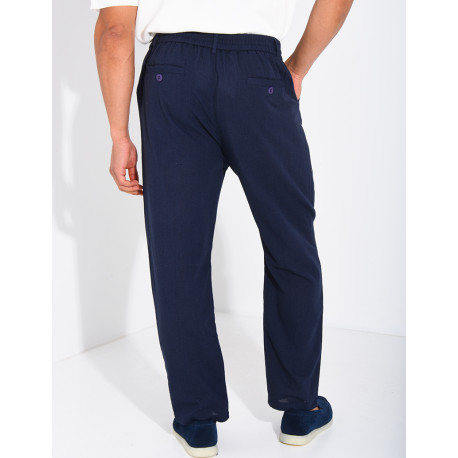 Pantalon en lin Homme