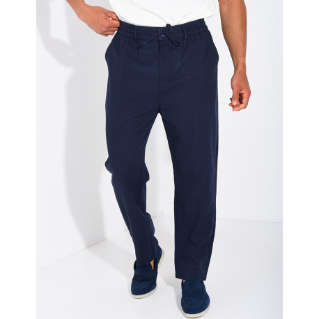 Pantalon en lin Homme