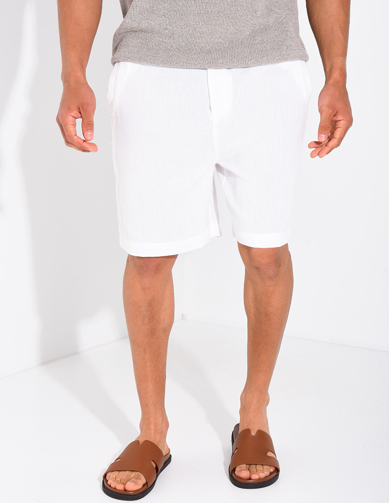 Short Homme en lin