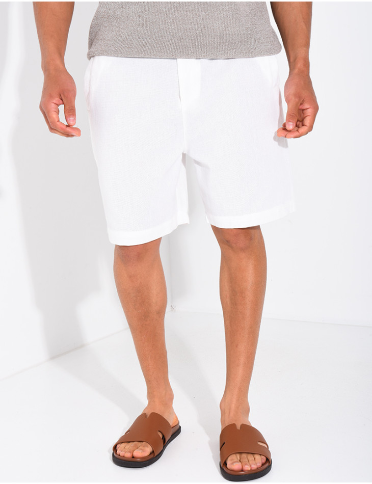 Short Homme en lin