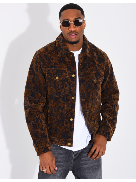 Veste imprimée au touché doux