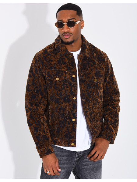 Veste imprimée au touché doux