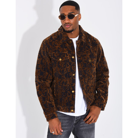 Veste imprimée au touché doux