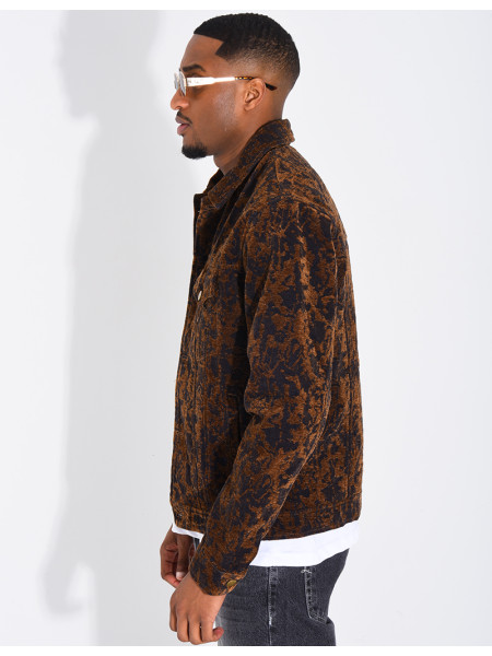 Veste imprimée au touché doux