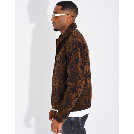 Veste imprimée au touché doux