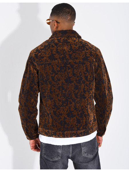 Veste imprimée au touché doux